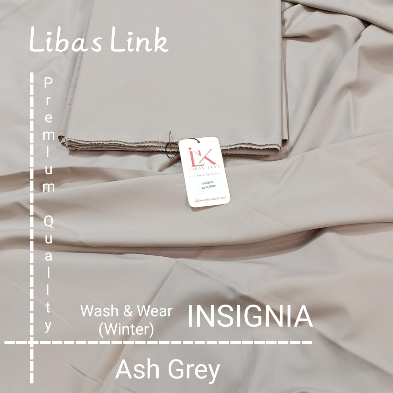 Libas Link Insignia – Premium Wash & Wear Fabric