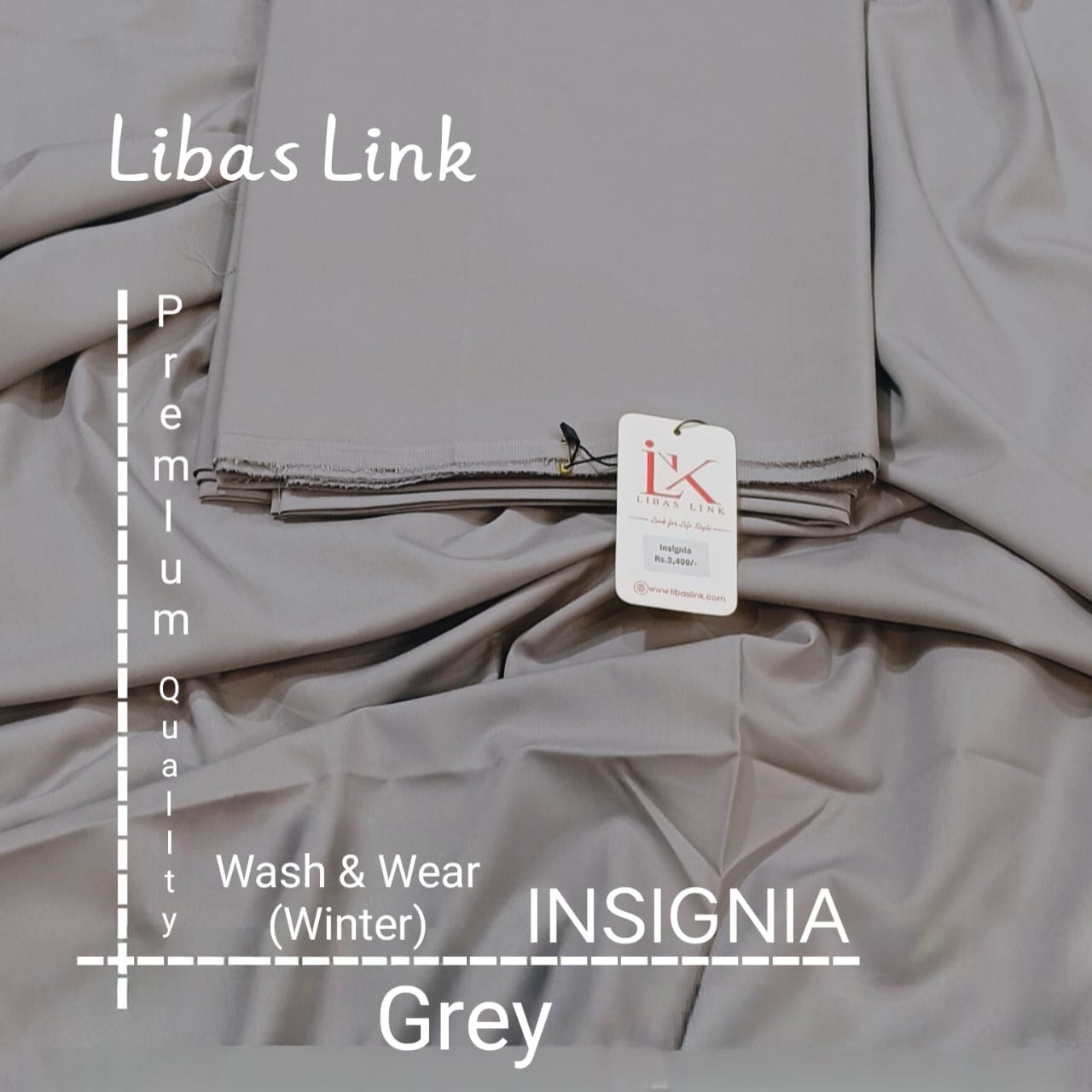 Libas Link Insignia – Premium Wash & Wear Fabric